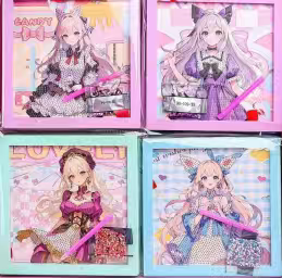 卡通相框砖石画画框产品图