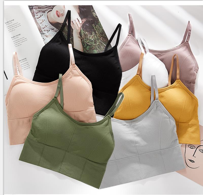 Cross-border underwear seamless halter for a beautiful back details Picture