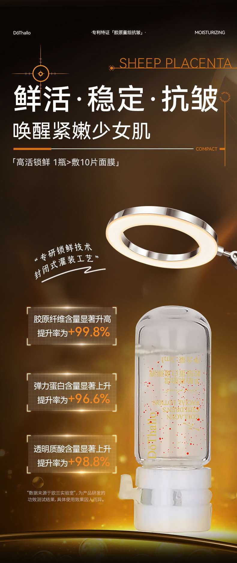 D 'thallo Sheep Placenta Extract Collagen Youth Liquid detail image 9