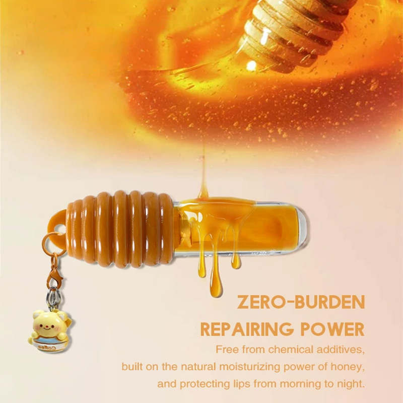 Next Well Cross-border Bestseller Brazilian HONEY LIP Oil LIP HONEY Lip Essence High Moisturizing and Nourishing Lip Honey Repairing Lip lines Lip Gloss Factory Wholesale Item Picture