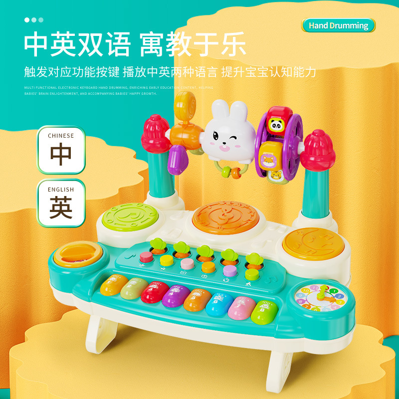 儿童益智科教玩具钢琴小挂件敲打口袋音乐电子琴儿童乐器玩具详情图4