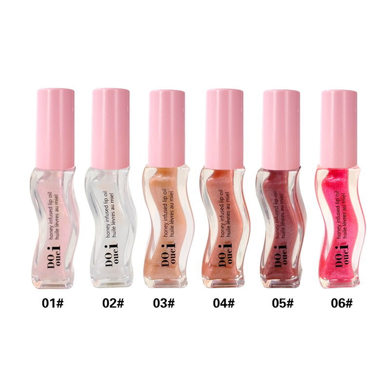 DOOUCI cross border blast super shining miel lip lip oil esmalte de labios hidratante lip lip oil reparador lip lip lip gloss fábrica al por mayor