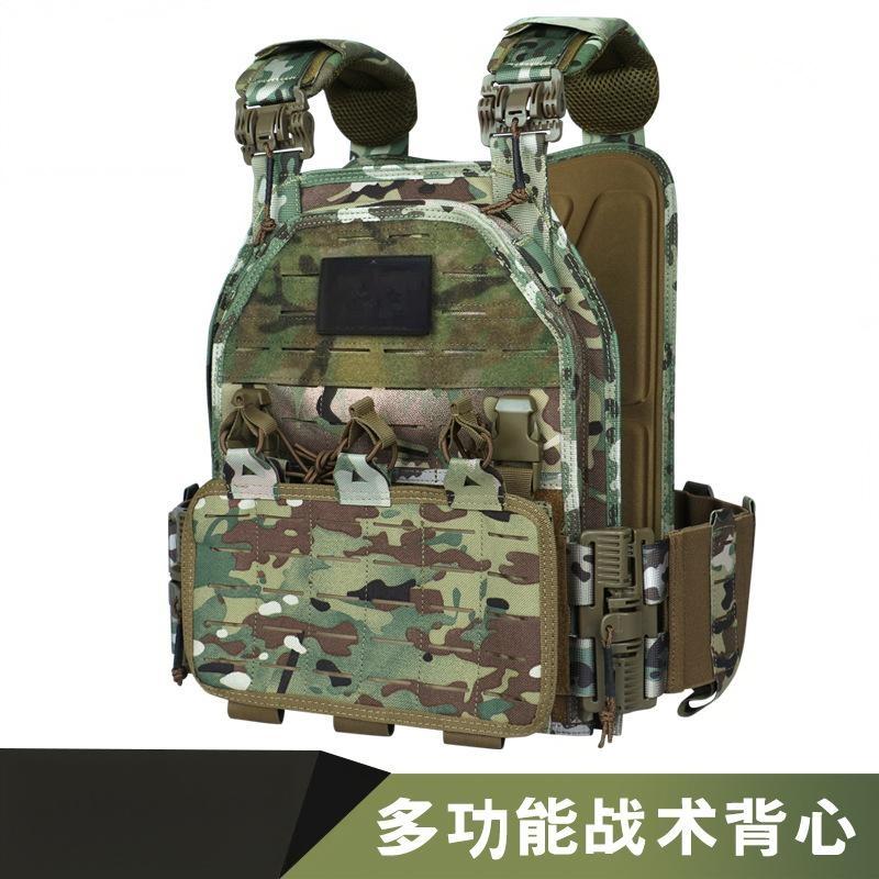 Yitu Cross-border Tactical Vest, outdoor laser quick-release vest, multi-functional field battle wear-resistant and breathable training suit