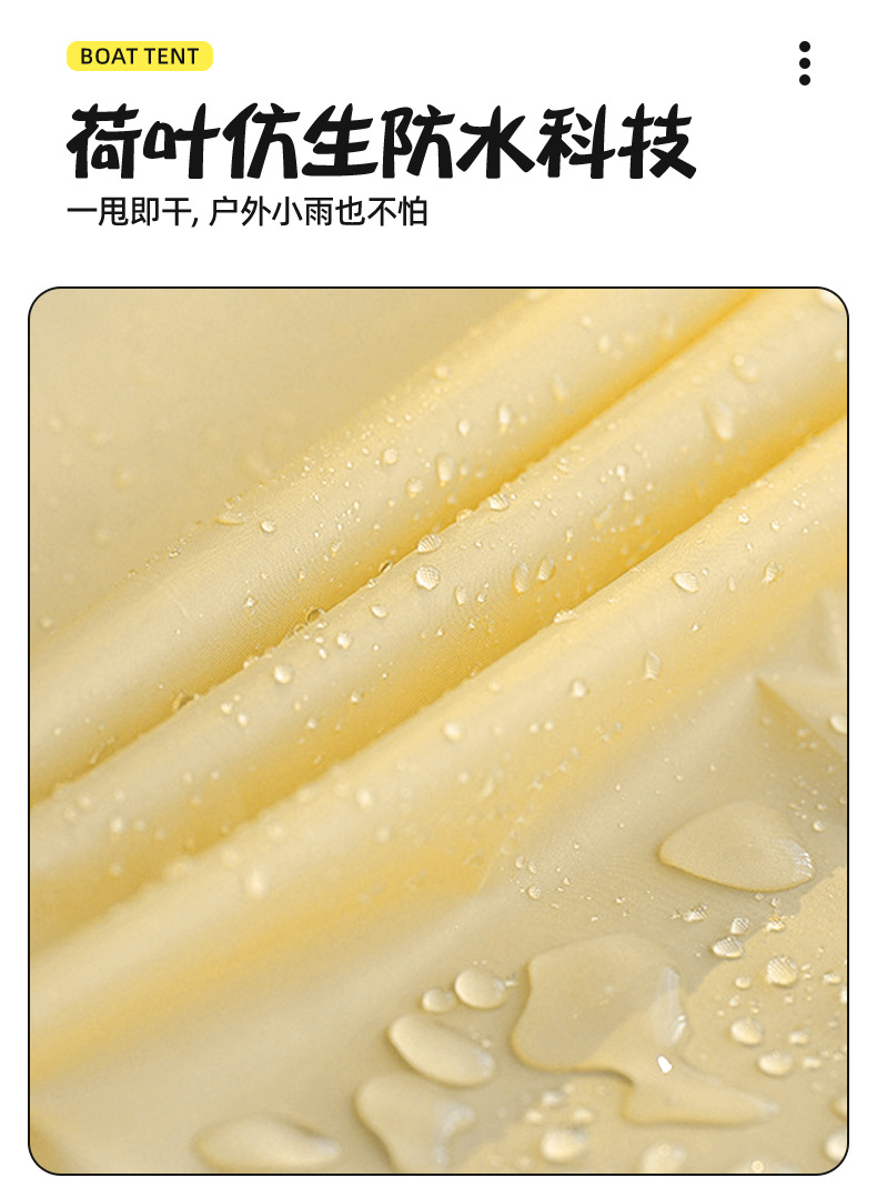 INS风儿童速开帐篷户外露营防晒便携可折叠帐篷宝宝室内外游戏屋 详情图8