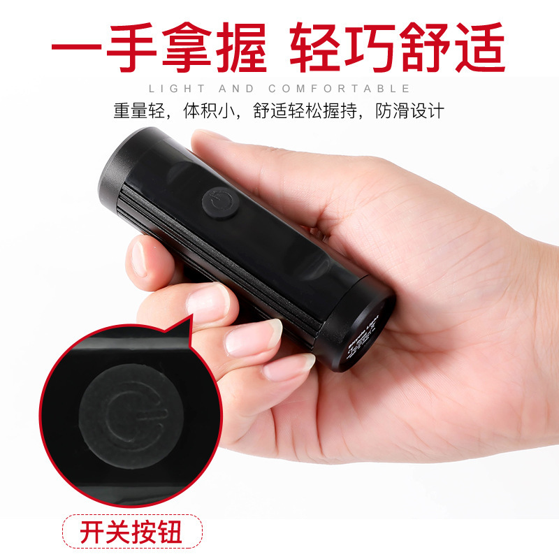 Bicycle lamp usb charging cycling lighting lamp, bicycle front lamp waterproof warning light, night cycling equipment details Picture