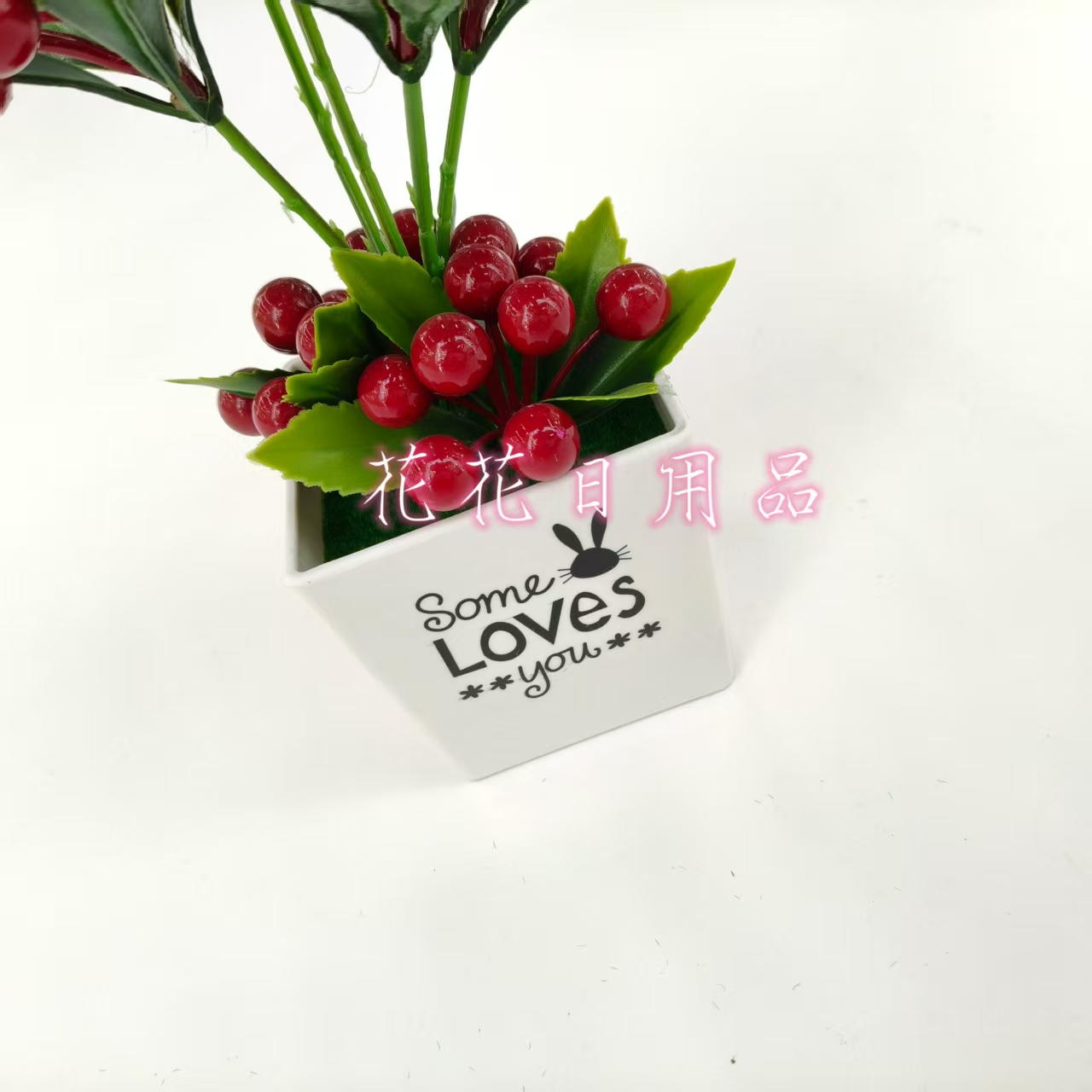 仿真盆栽实物图