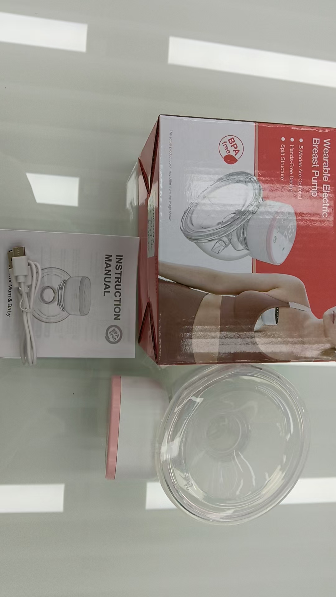 电动吸奶器微震按摩母乳全自动奶器吸乳器静音电动穿戴式吸奶器穿戴式电动吸奶器1