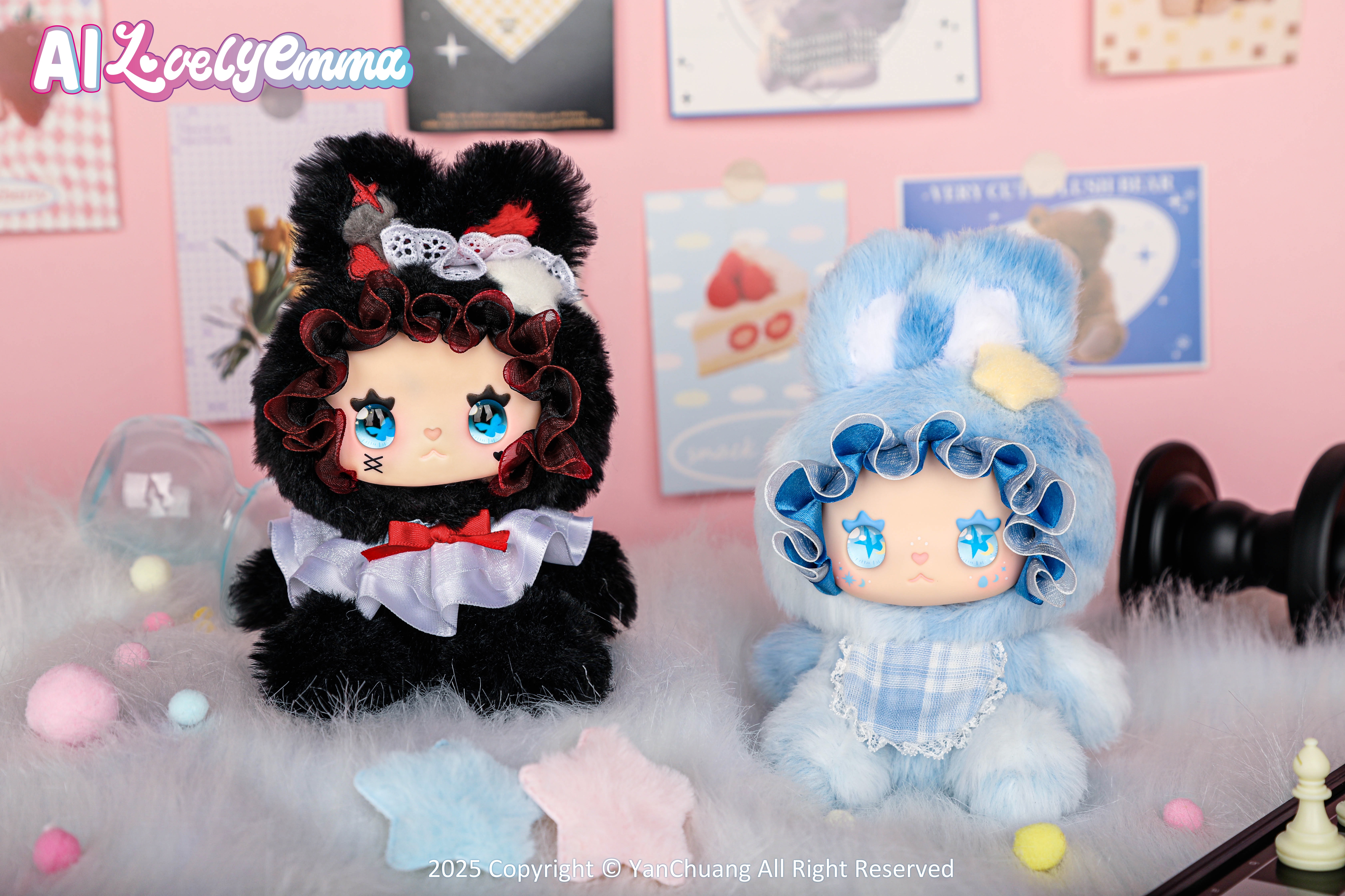 Emma Ai Intelligent Dialogue Plush Toy Magic Learning Knowledge Bluetooth Connection Blind Box Doll Giveaway Doll Application Scenario