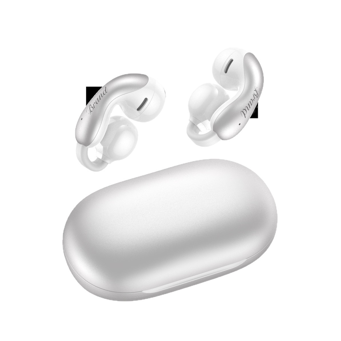 Ai Translation Smart Wireless Bluetooth Headphones Made Of Aluminum Alloy, Clear Driving Navigation, Music And Voice Quality, Call Clip Headphones, Wireless Headphone Clip Item Picture