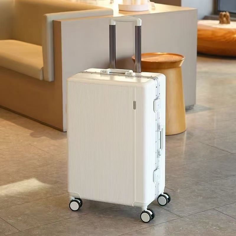 New large-capacity travel case for men and women with handle password, sturdy and durable, silent universal wheels 2025 Item Picture
