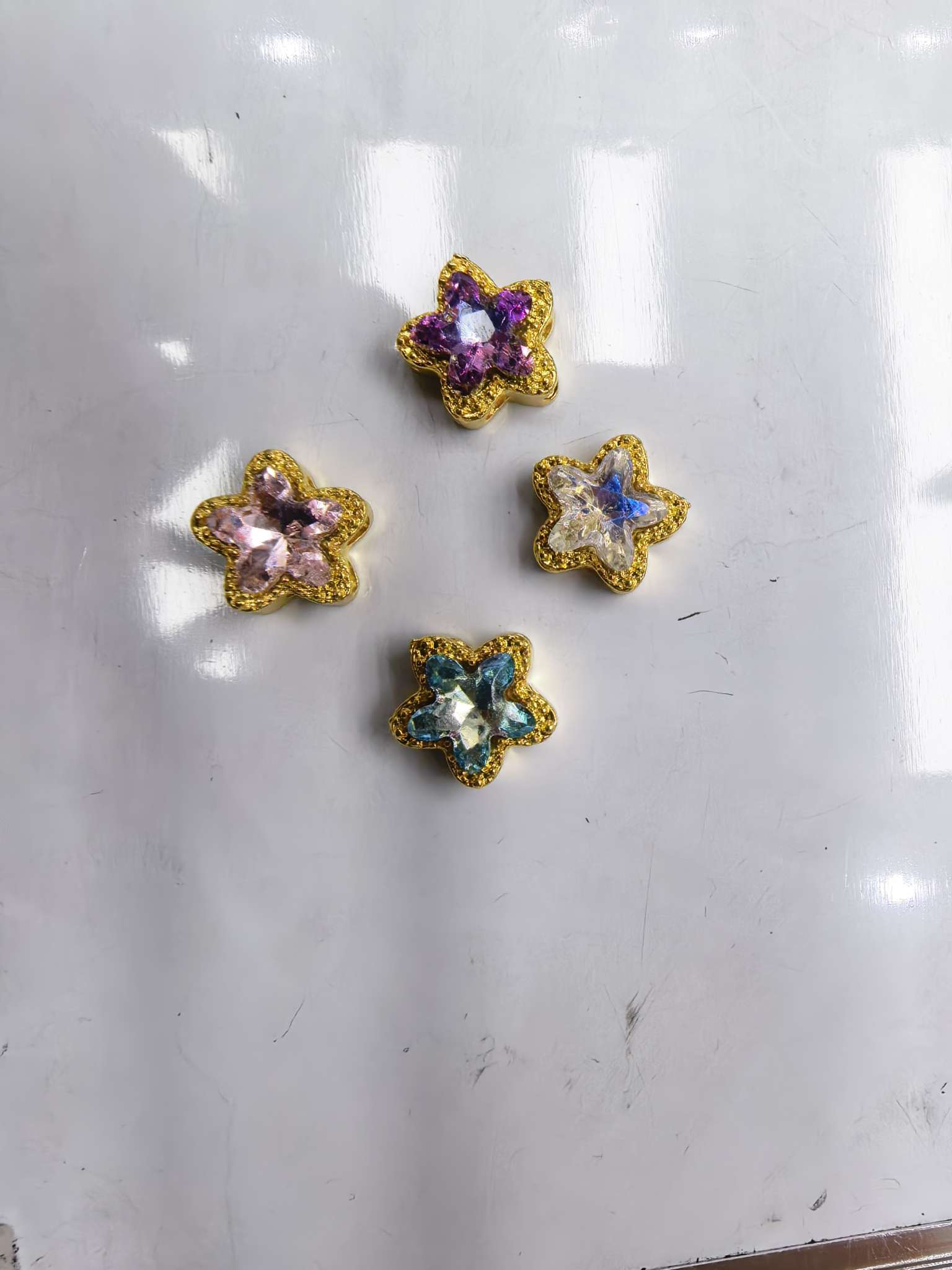 海洋风流苏挂件半成品配件合金喷漆饰品配件刺绣穿珠蝴蝶十二生肖银饰素材细节图