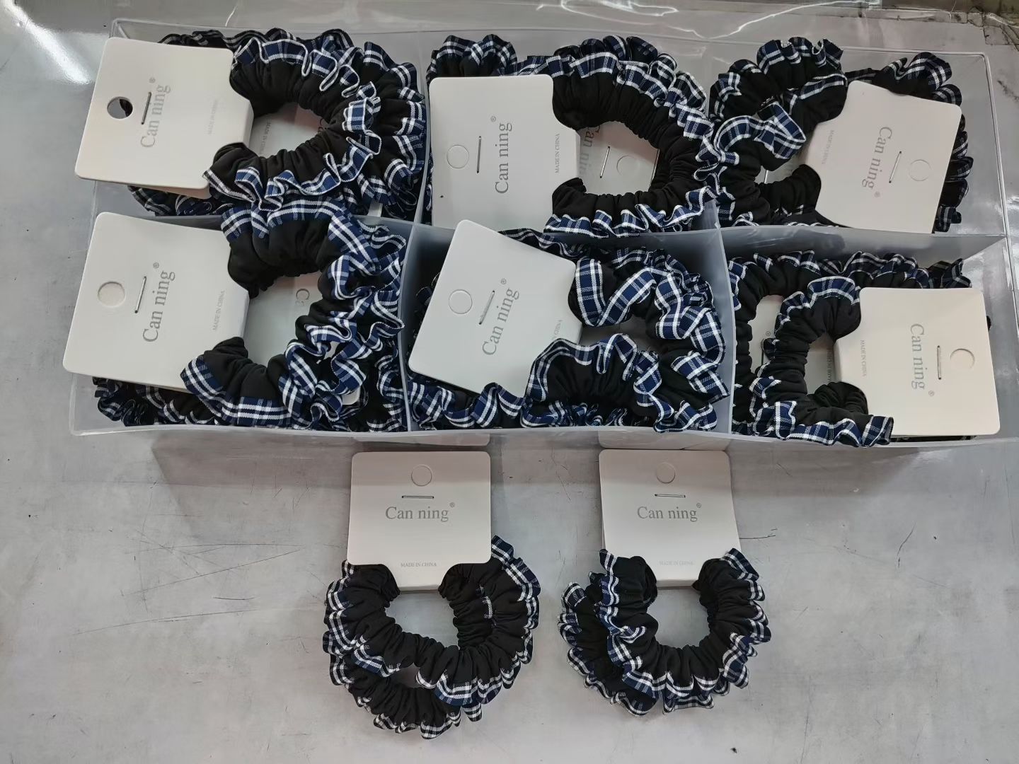 时尚花边发圈发绳头绳大肠发圈饰品发饰发圈头饰简约百搭女款花边织带 蕾丝边布圈大肠发圈详情图2