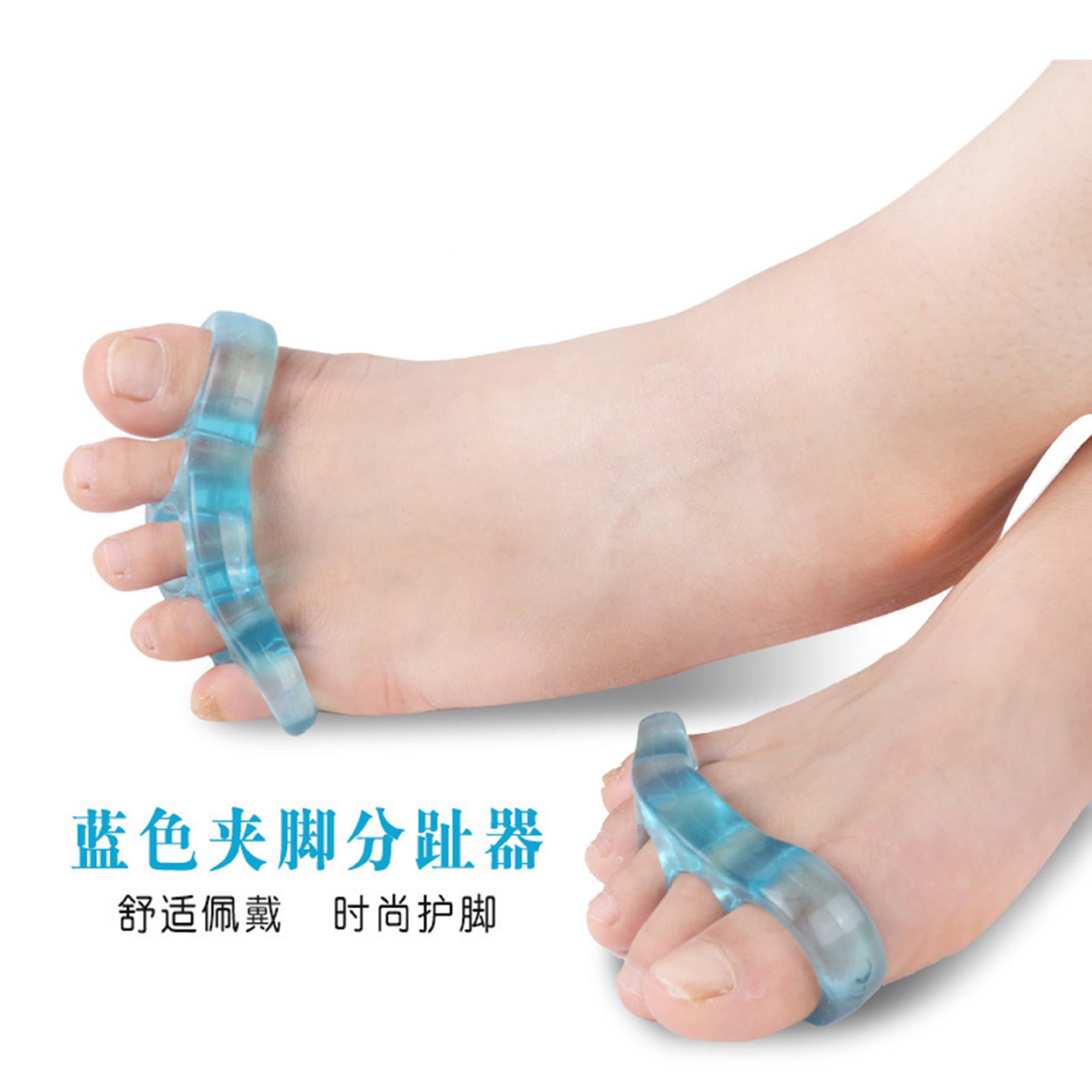 Hallux valgus corrector, toe corrector separator, toe separator for men, women and children details Picture