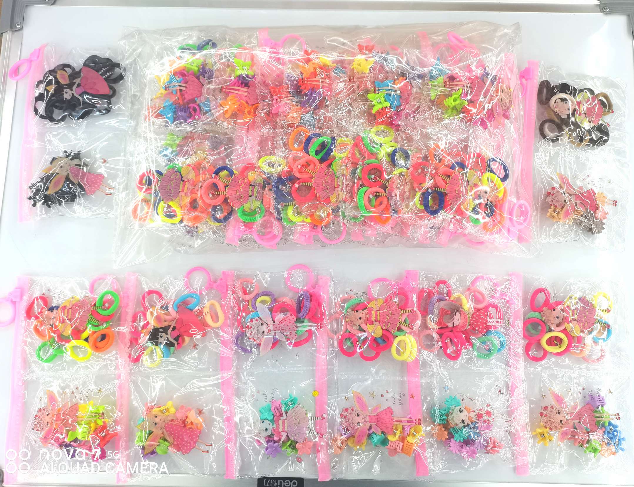 儿童最喜欢用的一次性皮筋 拇指小毛圈 造型小夹子 拉环袋包装 网络女神爱用产品 西布伦饰品详情图3