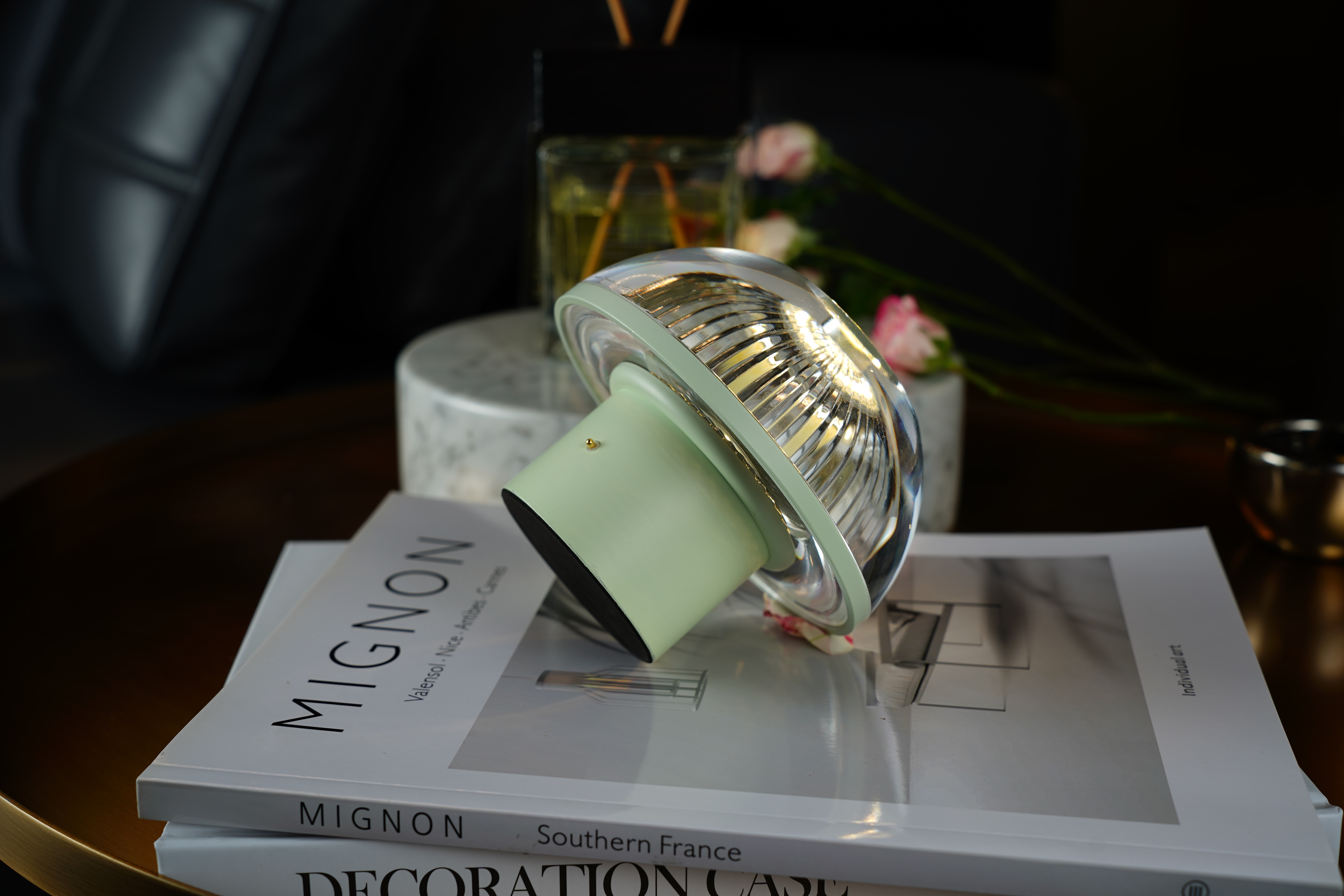 Ambient light, night light, decorative multi-color rechargeable desk lamp Item Picture