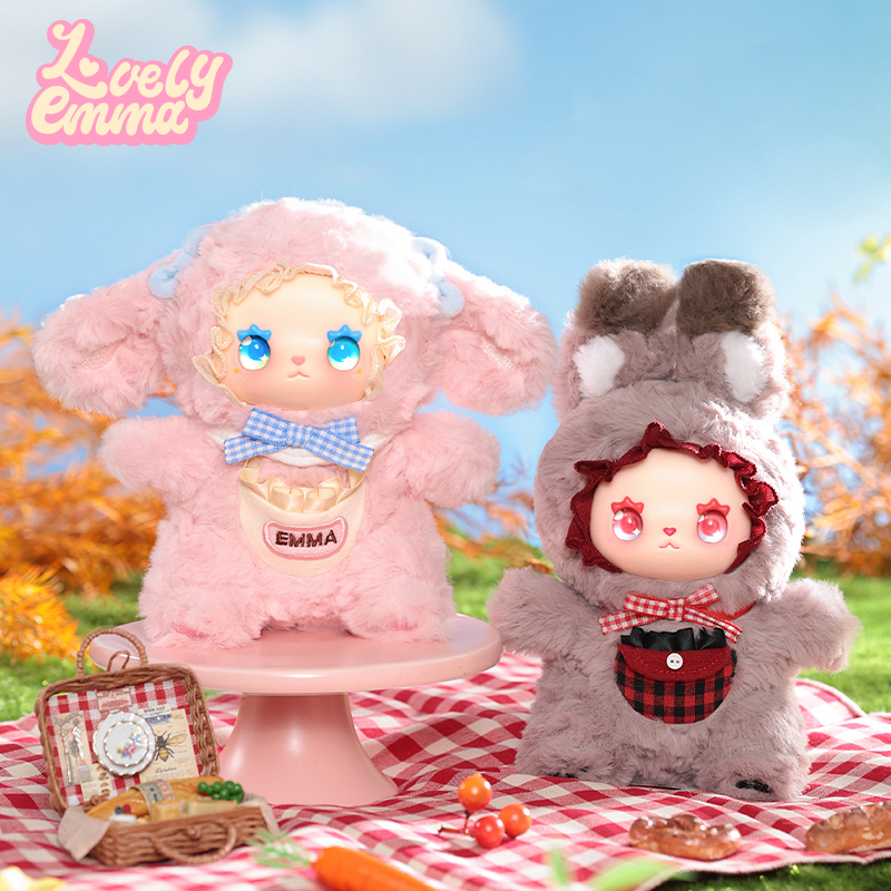 Lovely Emma Pocket Zoo Plush Blind Box Figurine For Girls, Cute Gift Toy Ornament details Picture