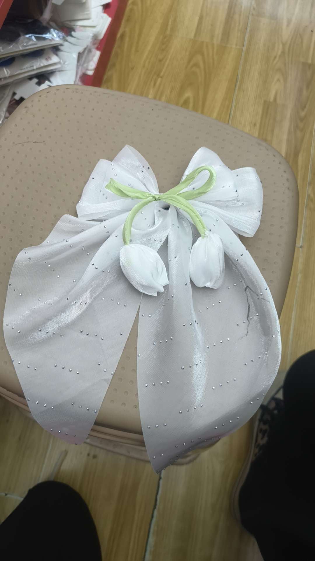 儿童发卡针织拼接韩版头饰发夹发夹发卡饰品发饰品女童可爱发夹头饰大夹子发卡发夹儿童拼接韩版