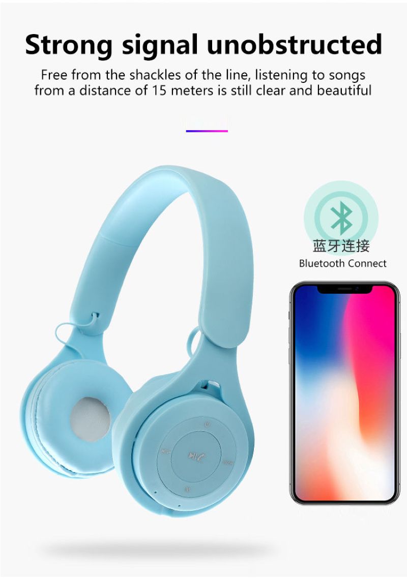 Premium Cute Macaron Earbuds Bluetooth Headphone Earphone Support Wireless Gaming Headset Y08 Item Picture