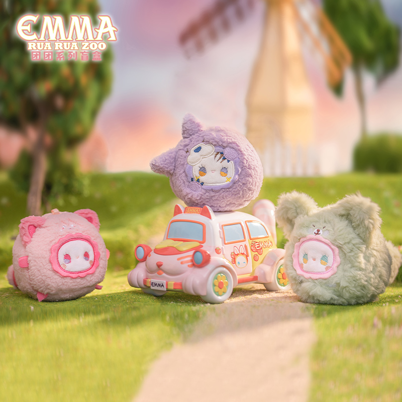 Emma Secret Forest Rua Rua Zoo Plush Blind Box Figurine Pendant For Girls Gift Bag Pendant Application Scenario