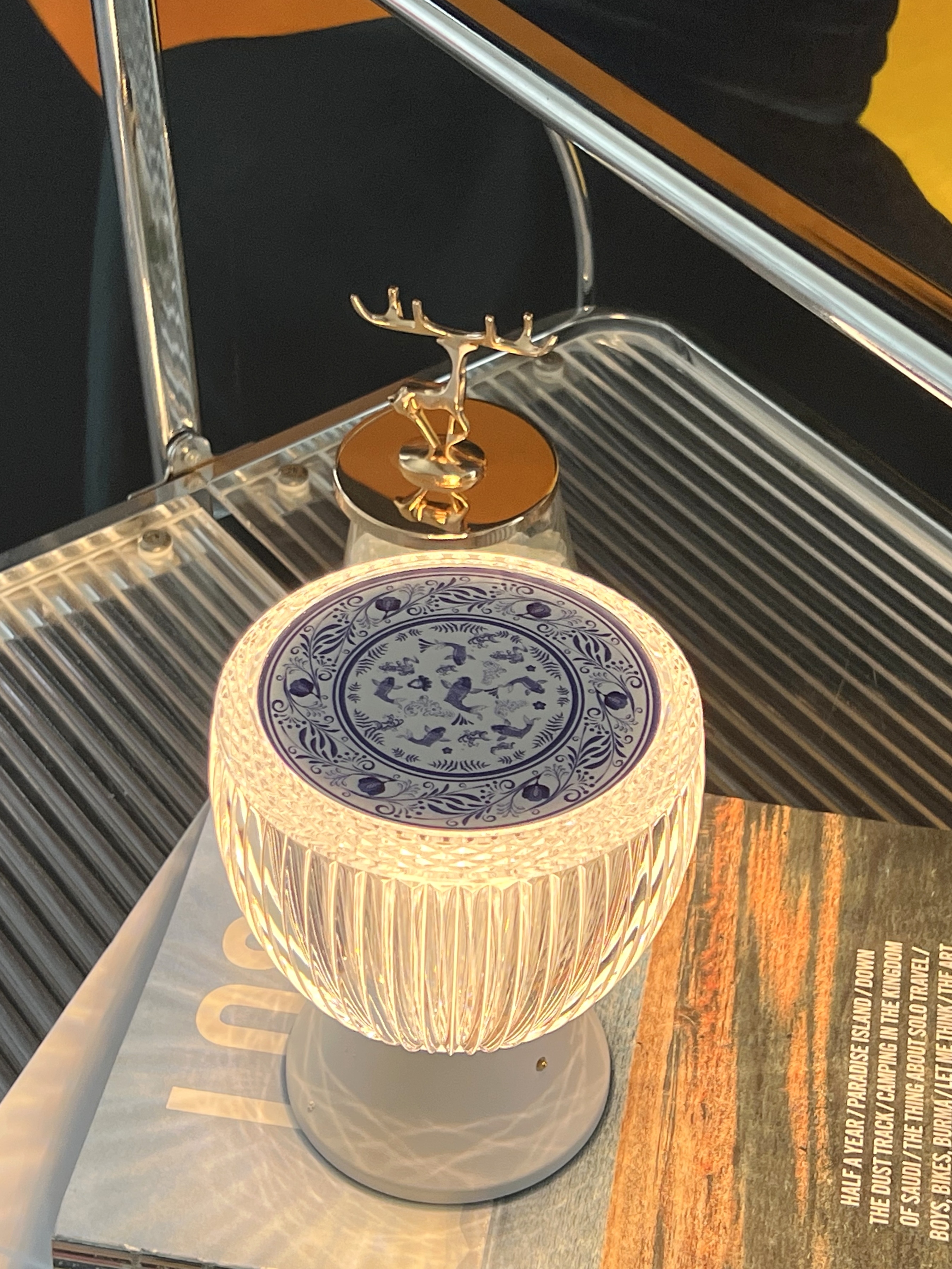 氛围灯小夜灯装饰充电亚克力台灯