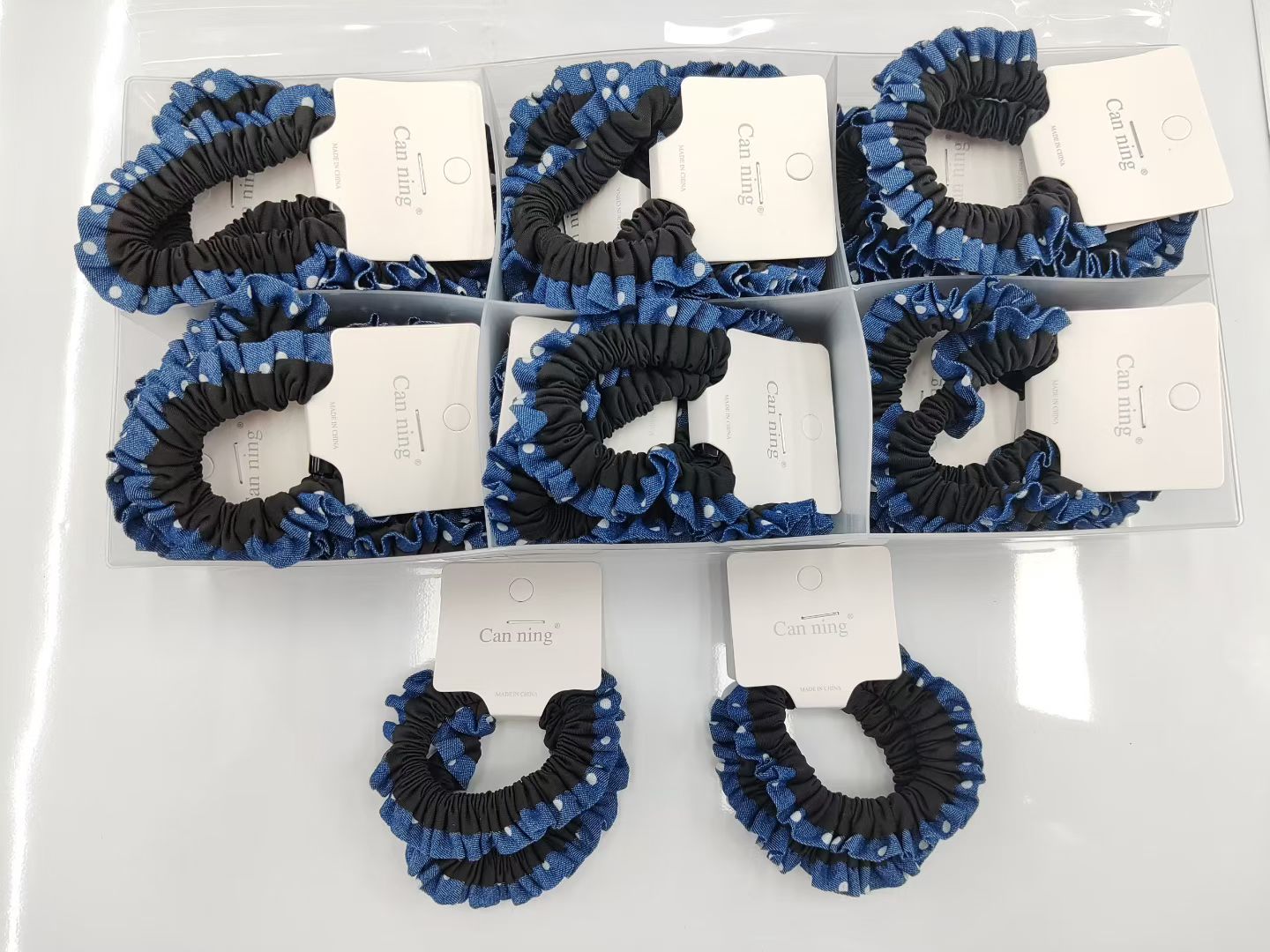 时尚花边发圈发绳头绳大肠发圈饰品发饰发圈头饰简约百搭女款花边织带 蕾丝边布圈大肠发圈详情图8