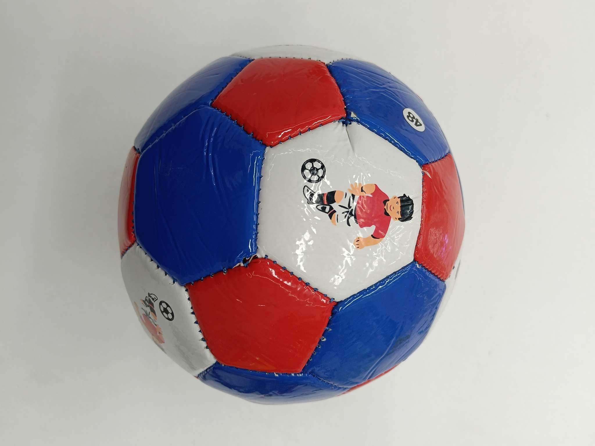 儿童休闲娱乐足球玩具 可爱卡通图案足球玩具