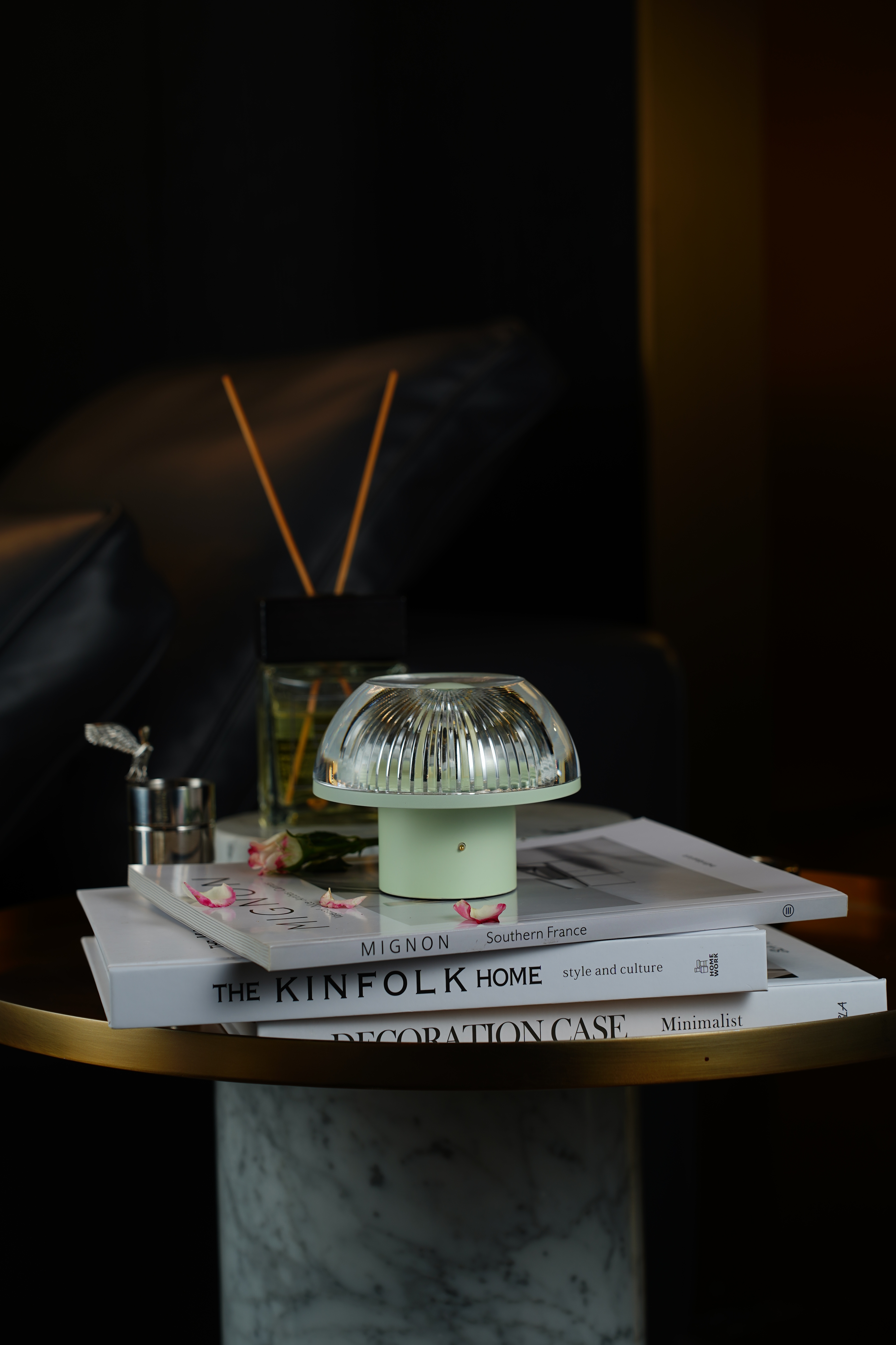 Ambient light, night light, decorative multi-color rechargeable desk lamp details Picture