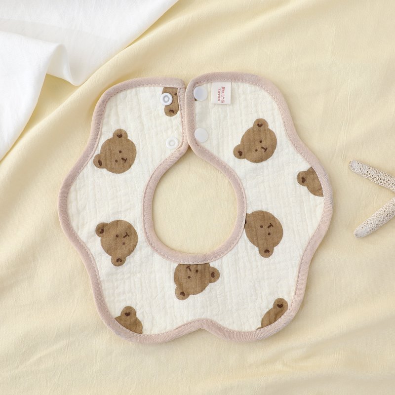 宝宝罩衣防水防污/儿童围兜/宠物纯色口水巾/母婴用品/婴儿服装产品图