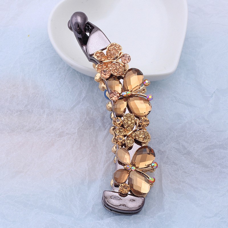 儿童植绒发夹鸭嘴夹发饰头饰抓夹可爱发夹发饰品女童头饰用品