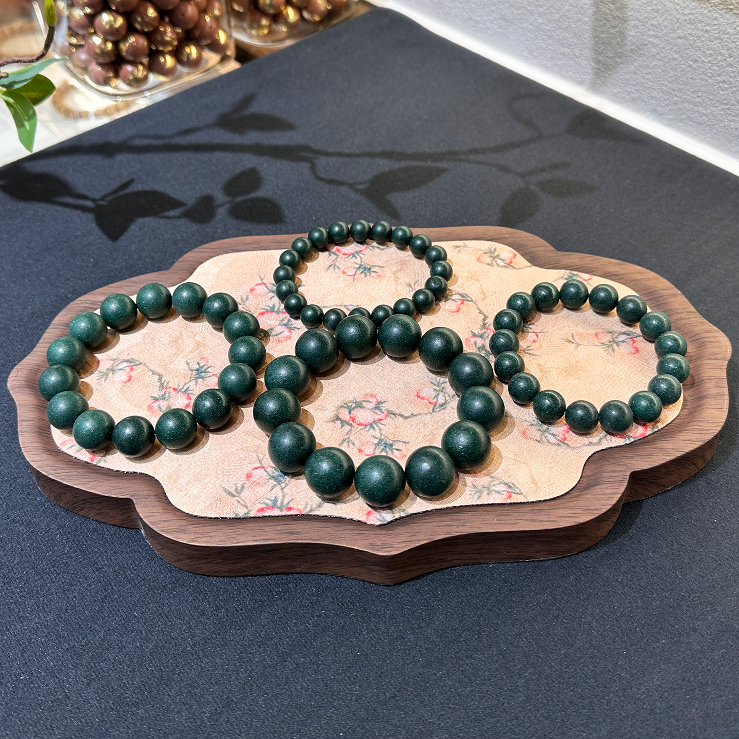 合香珠中式香药手串古法非遗手链花香药香珠梦灵清香中药香珠中药手串合香珠合香手串