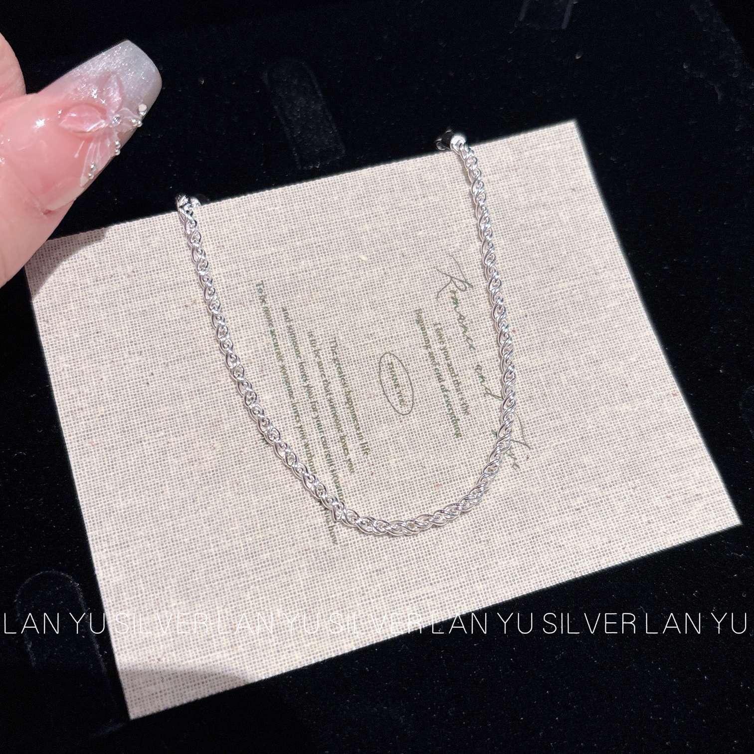 S925通体纯银 手饰手链简约通勤时尚百搭饰品