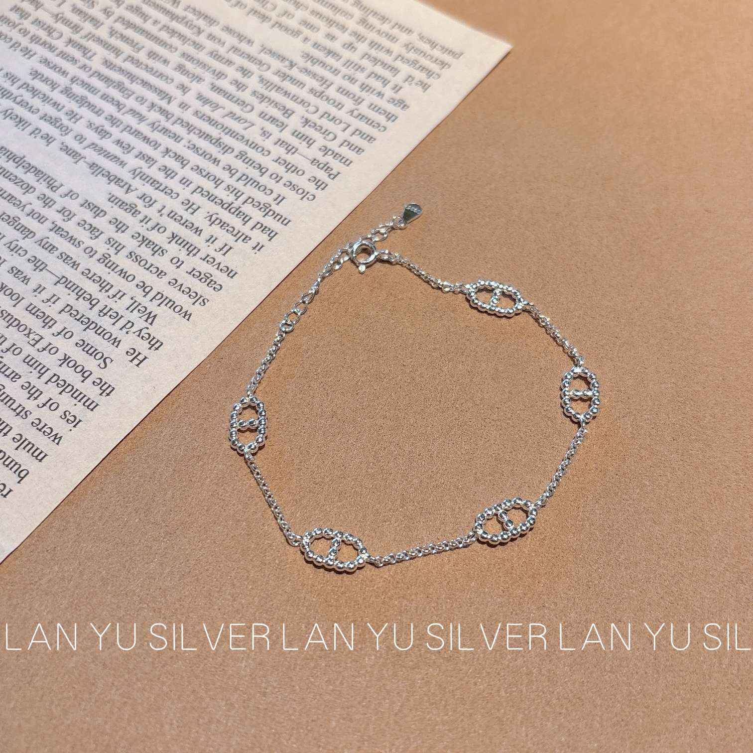 S925通体纯银 手链女士手饰手链时尚手链饰品潮流百搭款产品图