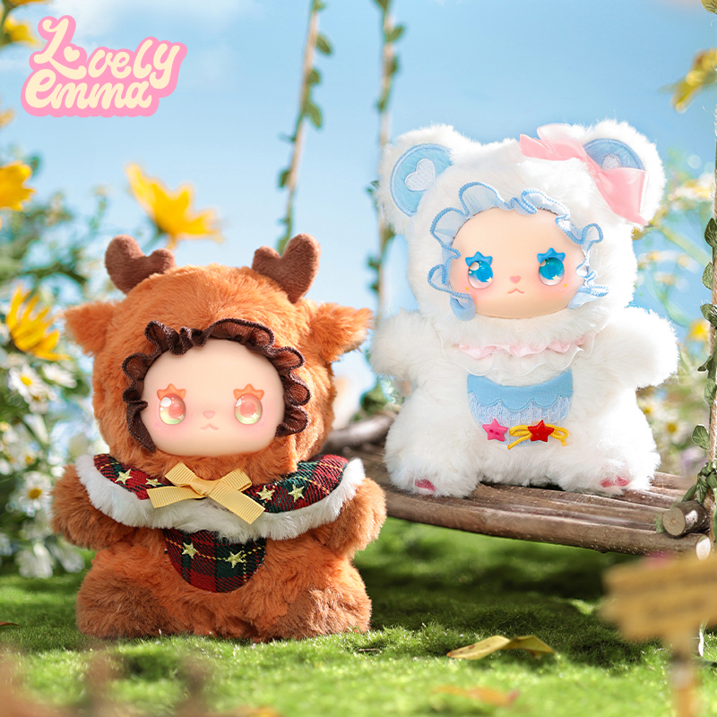 Lovely Emma Pocket Zoo Plush Blind Box Figurine For Girls, Cute Gift Toy Ornament Application Scenario