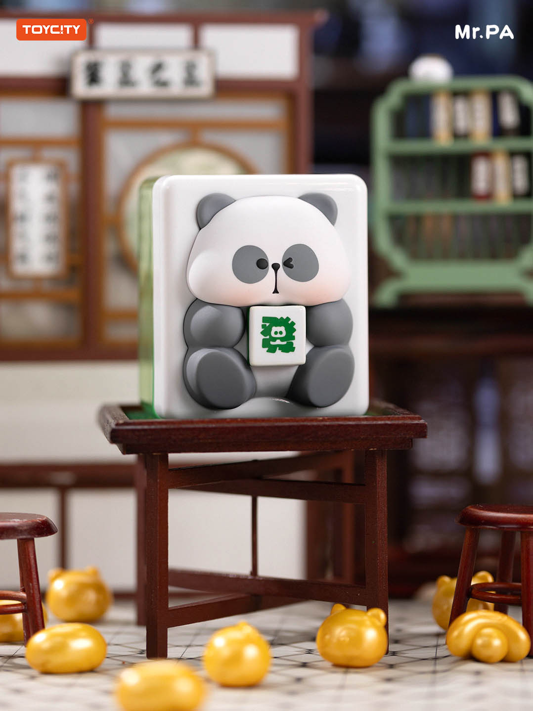 Toycity's Official Blind Box Of Teacher Ba Ba, Ba Ba Ba's National Treasure Study Tour Figurine, Panda Figurine, Birthday Gift, Desktop Decoration Item Picture