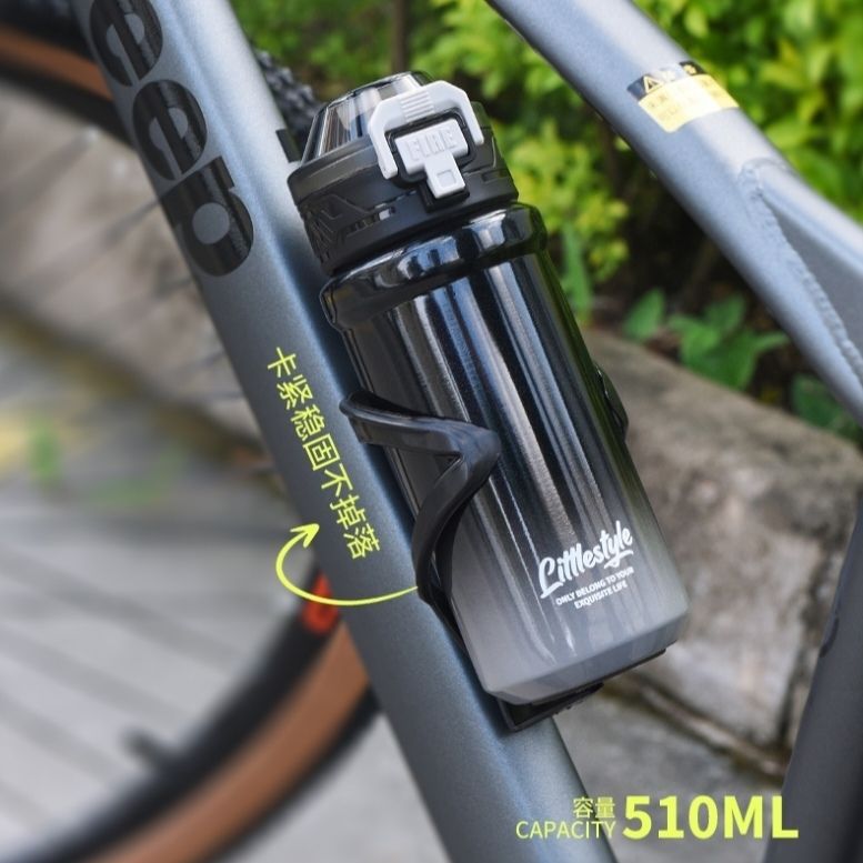 Stainless steel sports insulated cup, large-capacity portable car for male and female students' fitness, high appearance level straw outdoor water cup Specification image