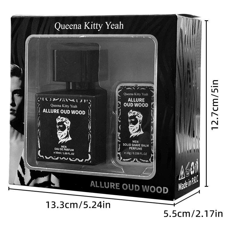 Queena kitty Yeah Men's Unisex Perfume Makeup Aromatherapy Middle East Perfume Glass Bottle Long-lasting Eau de Toilette Beauty Care Perfume Spray details Picture