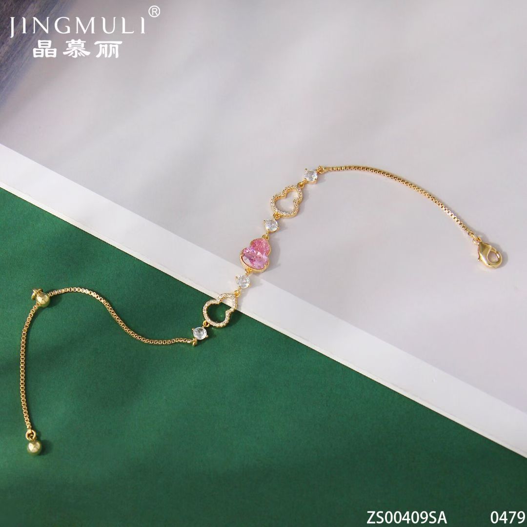 锆石琉璃手链女款时尚潮流百搭饰品