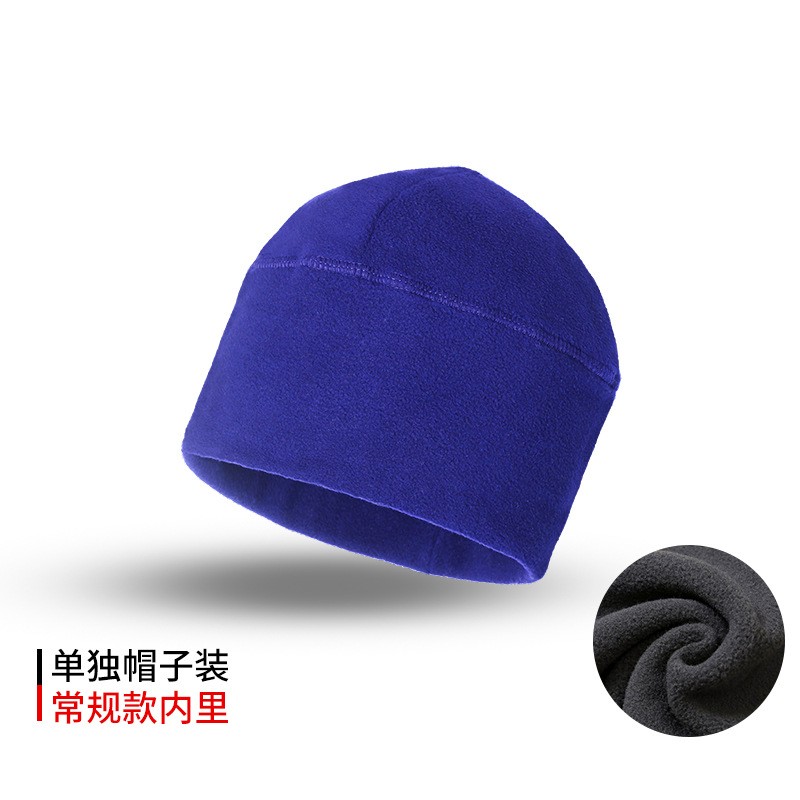 秋冬男女户外抓绒帽运动防寒防风保暖登山骑行滑雪跑步透气详情5