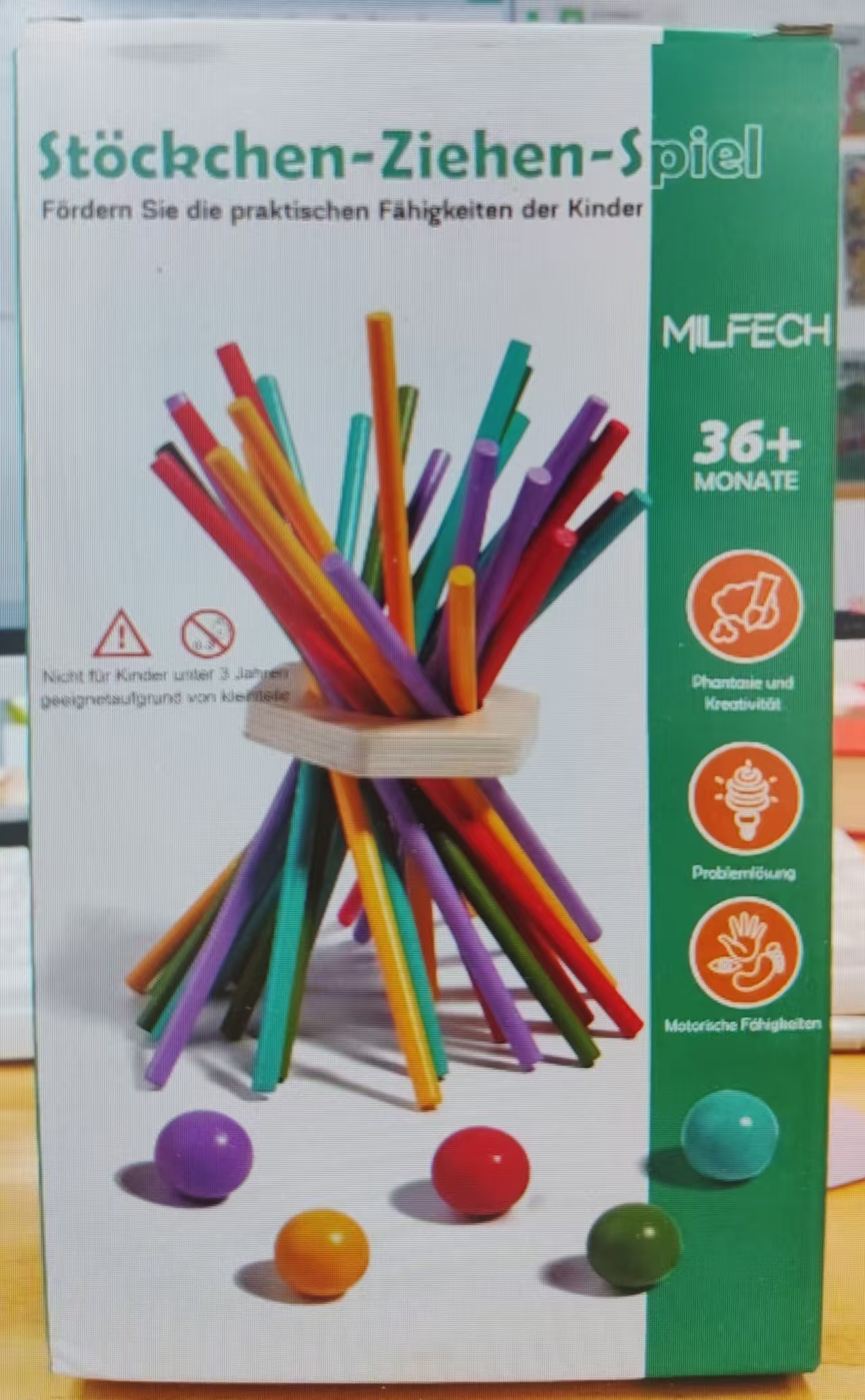 抽木棍游戏儿童木制玩具