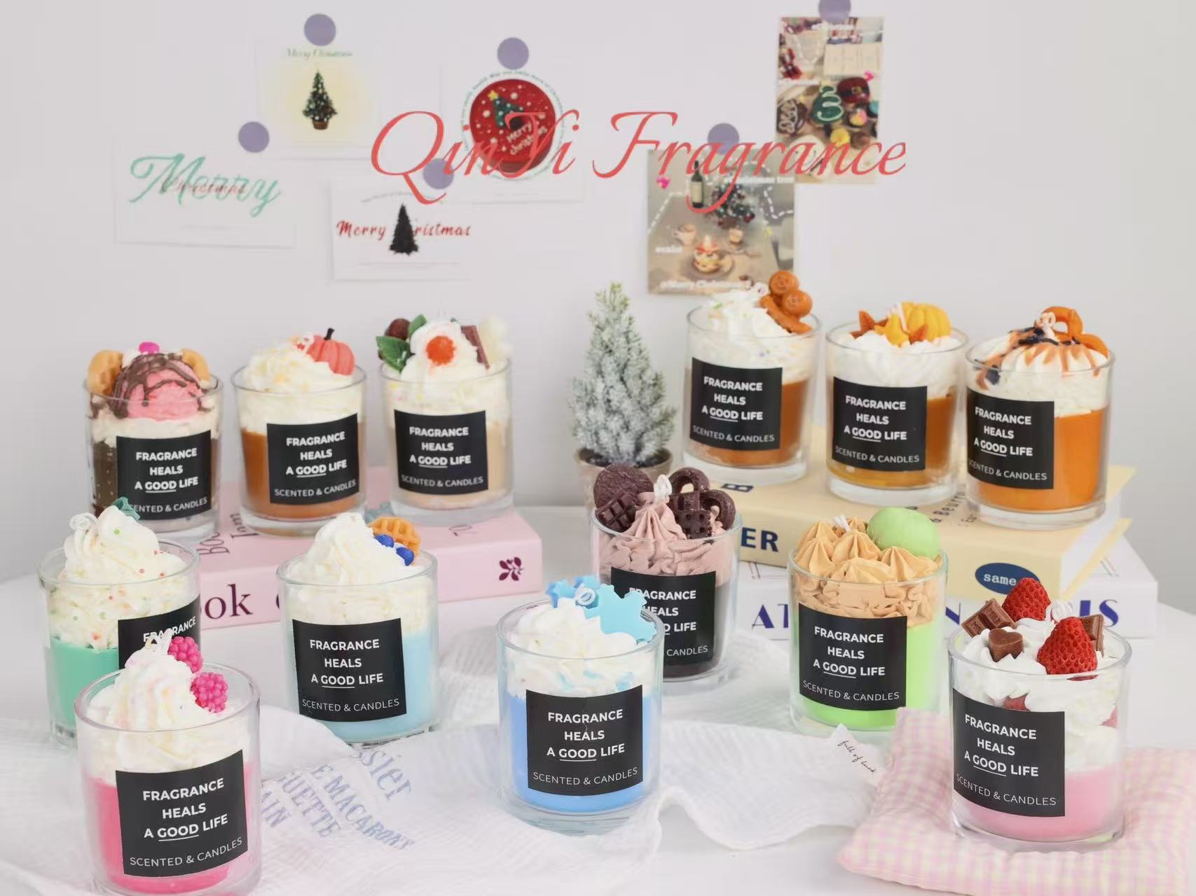 治愈系香薰蜡烛｜居家氛围感拉满，助眠解压仪式感必备造型蜡烛跨境外贸出口派对蜡烛香薰蜡烛