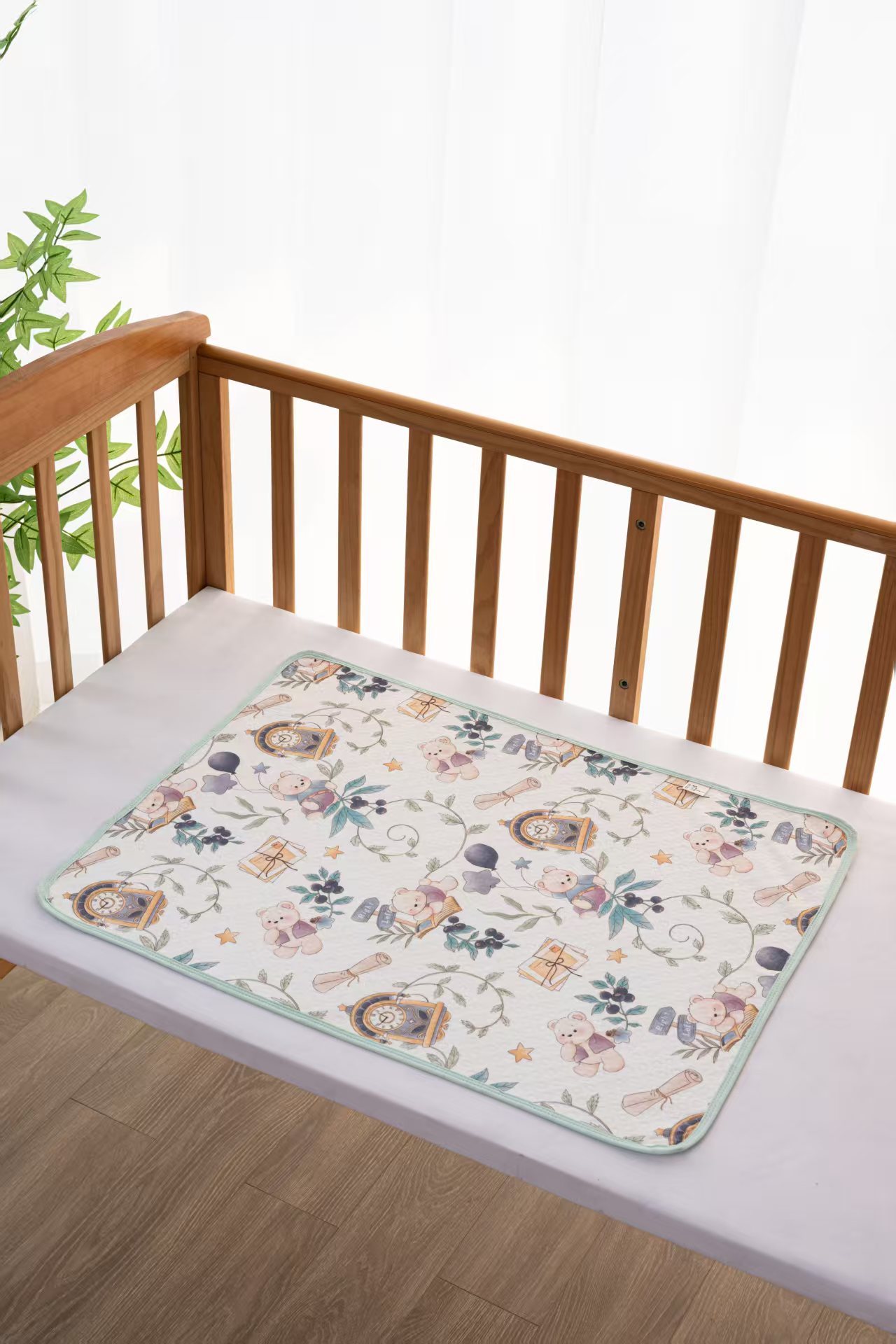 可爱童趣婴幼儿宝宝新生儿婴童双面针织隔尿垫尿布纯棉尿布尿垫