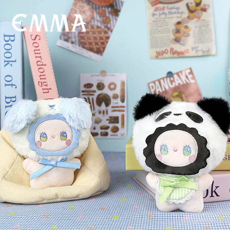 Lovely Emma Family Blind Box Plush Toy Pendant, Cute Girl Gift, Trendy Toy Pendant