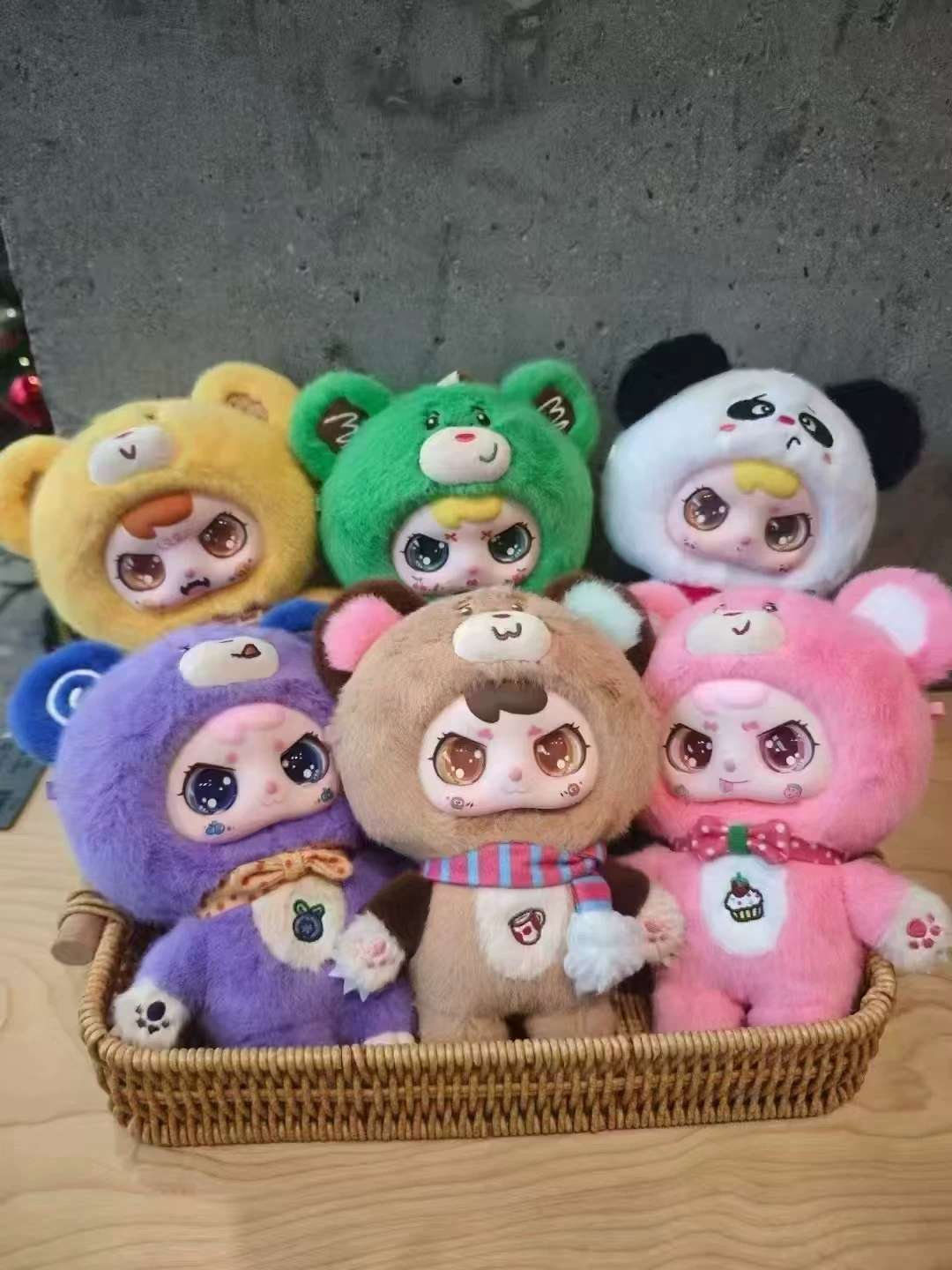 正版现货优比熊熊友会毛绒搪胶盲盒批发产品图