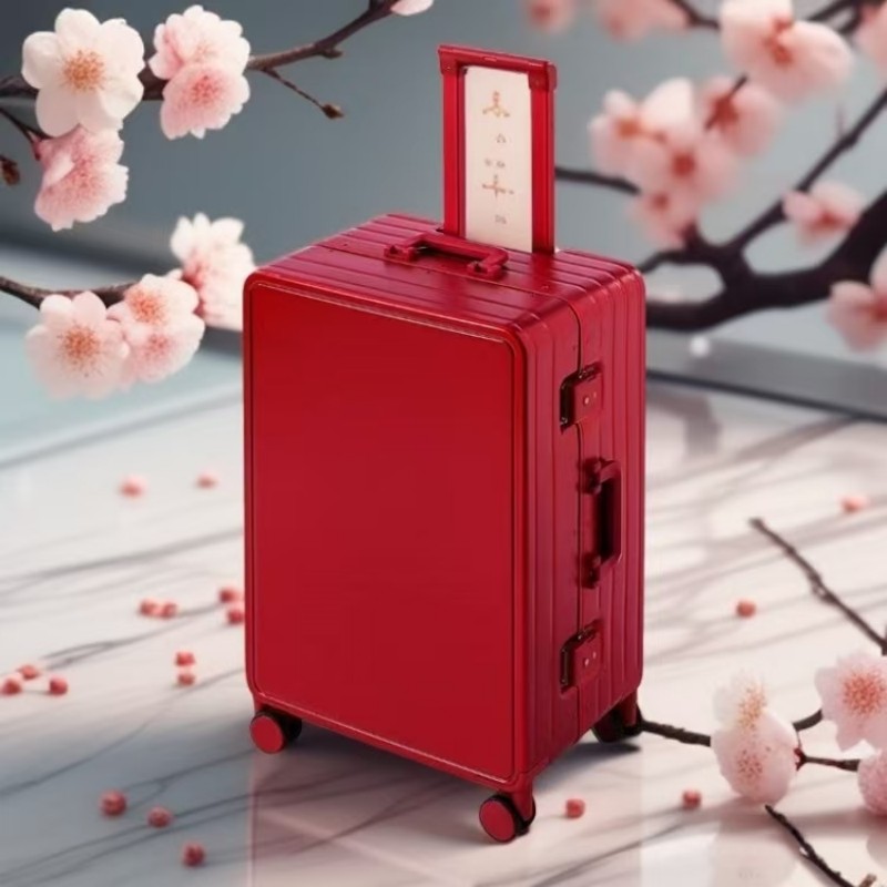 可登机行李箱20寸女2025新款24寸拉杆箱小轻便密码旅行箱子男2025白底实物图