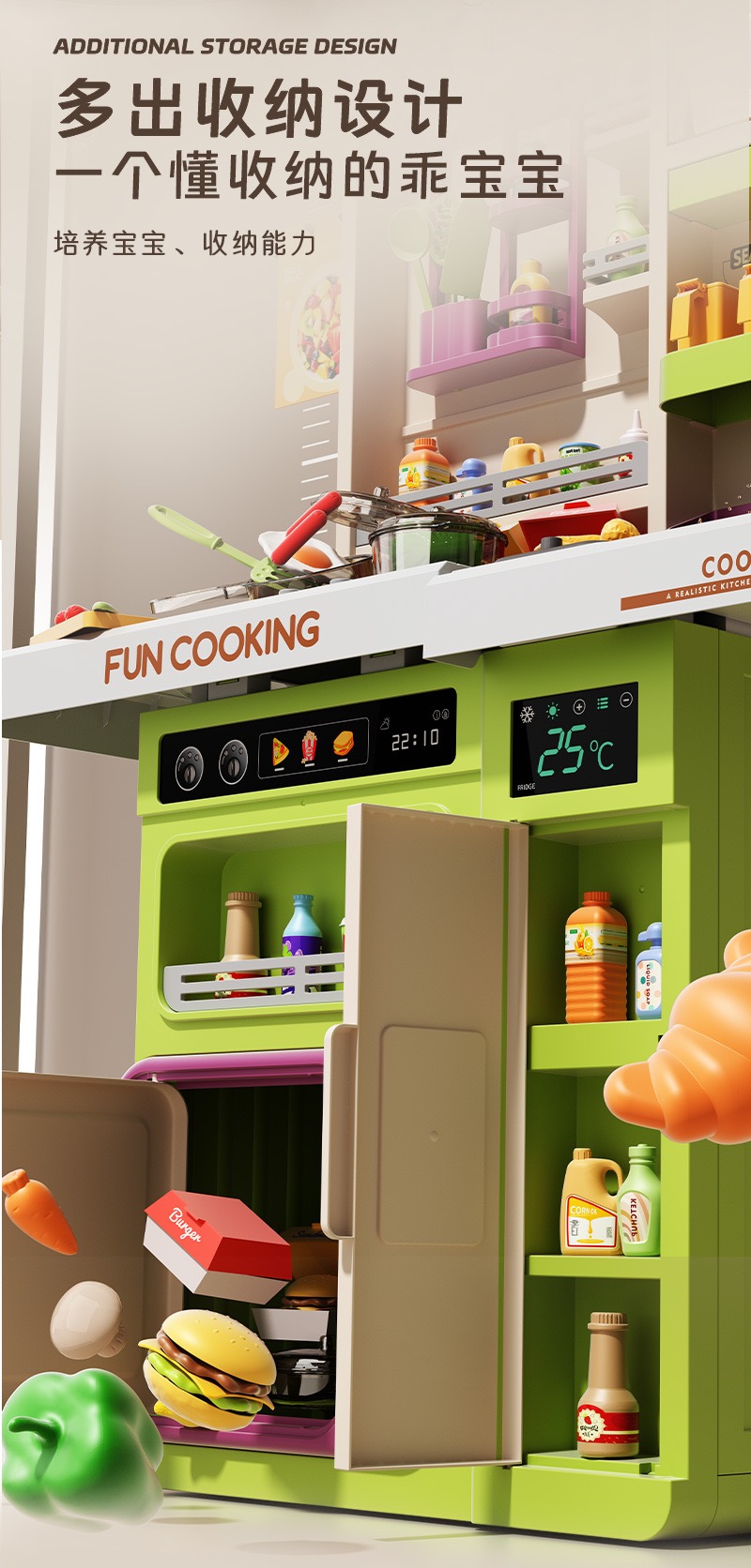 厨具/力天/仿真蛋糕/木质玩具/创意潮流玩具细节图