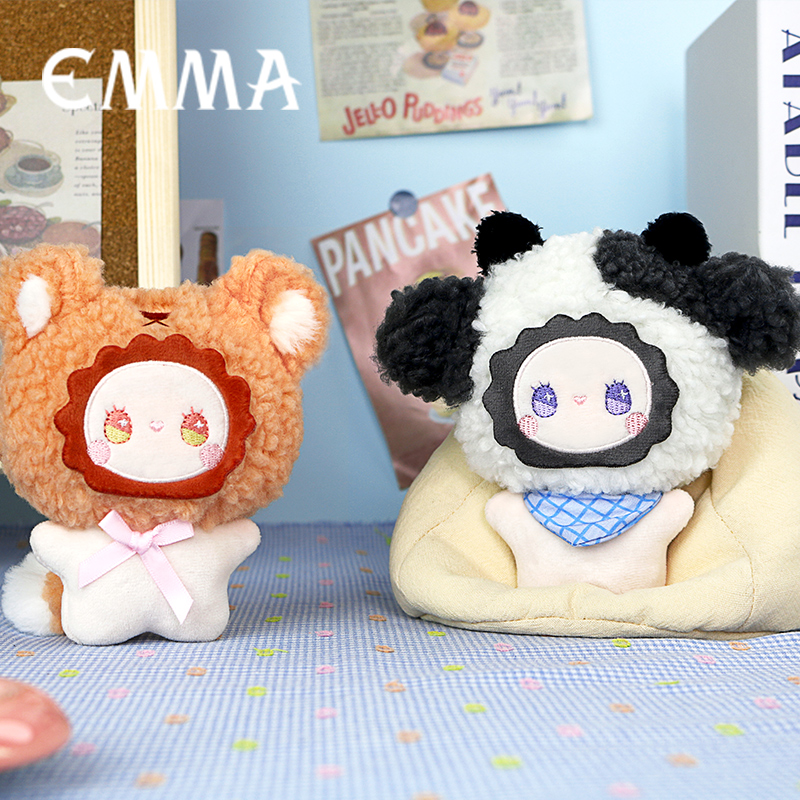Lovely Emma Family Blind Box Plush Toy Pendant, Cute Girl Gift, Trendy Toy Pendant Application Scenario