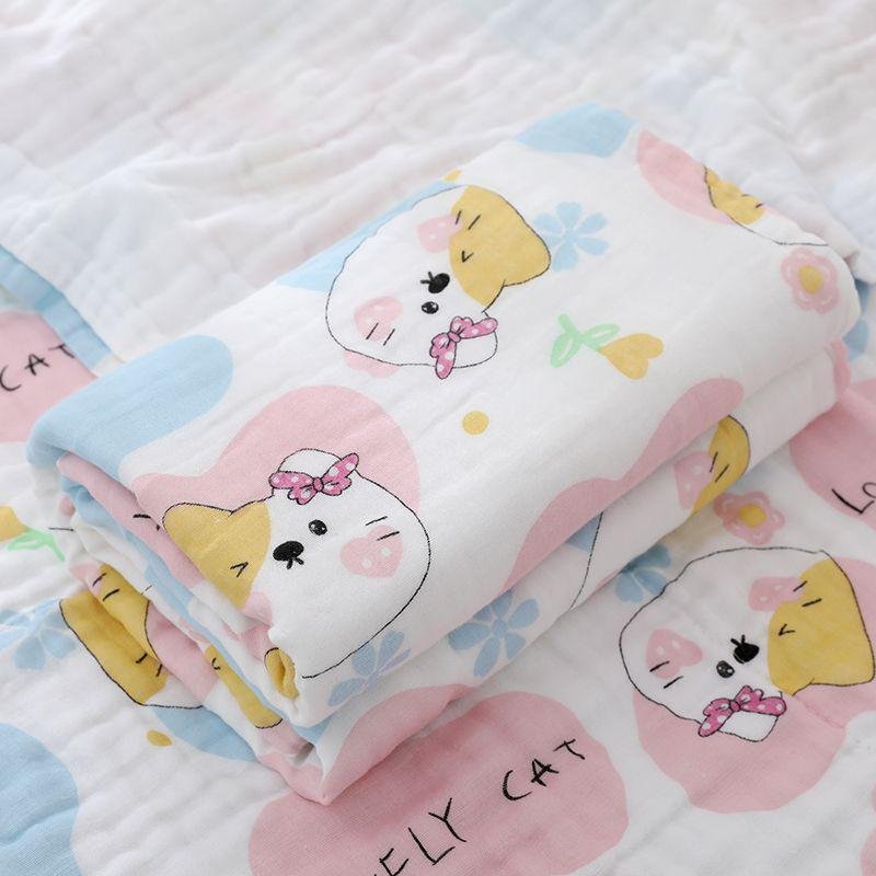 Baby and children's pure cotton bath towel, towel blanket, baby towel, soft and absorbent, multi-functional baby and children's towel, baby bath towel, soft and comfortable
