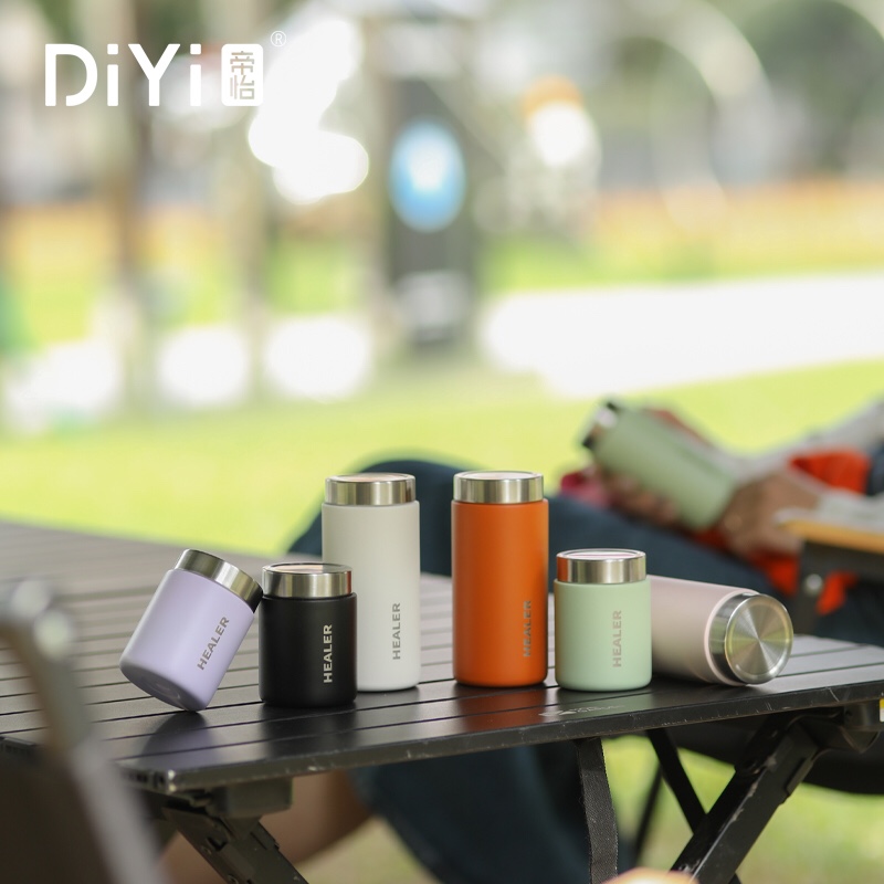 DY-BW1099帝怡和畅直杯170ml 钢盖旋拧，喷塑漆面，六大柔和色彩，316医用级不锈钢。超值款式，秋冬必备！详情6