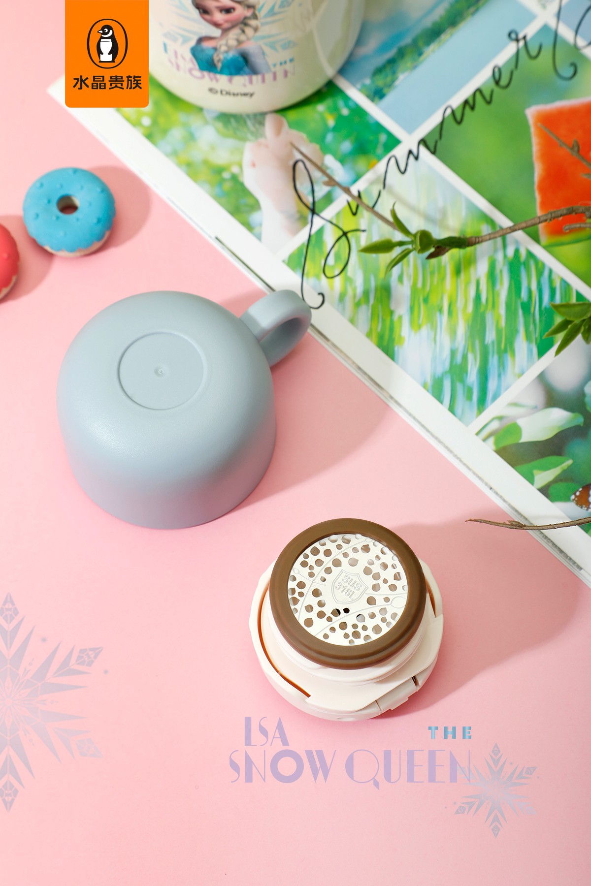 迪士尼联名正品保温杯。日用百货水杯保温杯钛杯磁吸保温杯杯具便携学生户外旅行耐热耐冷详情图9