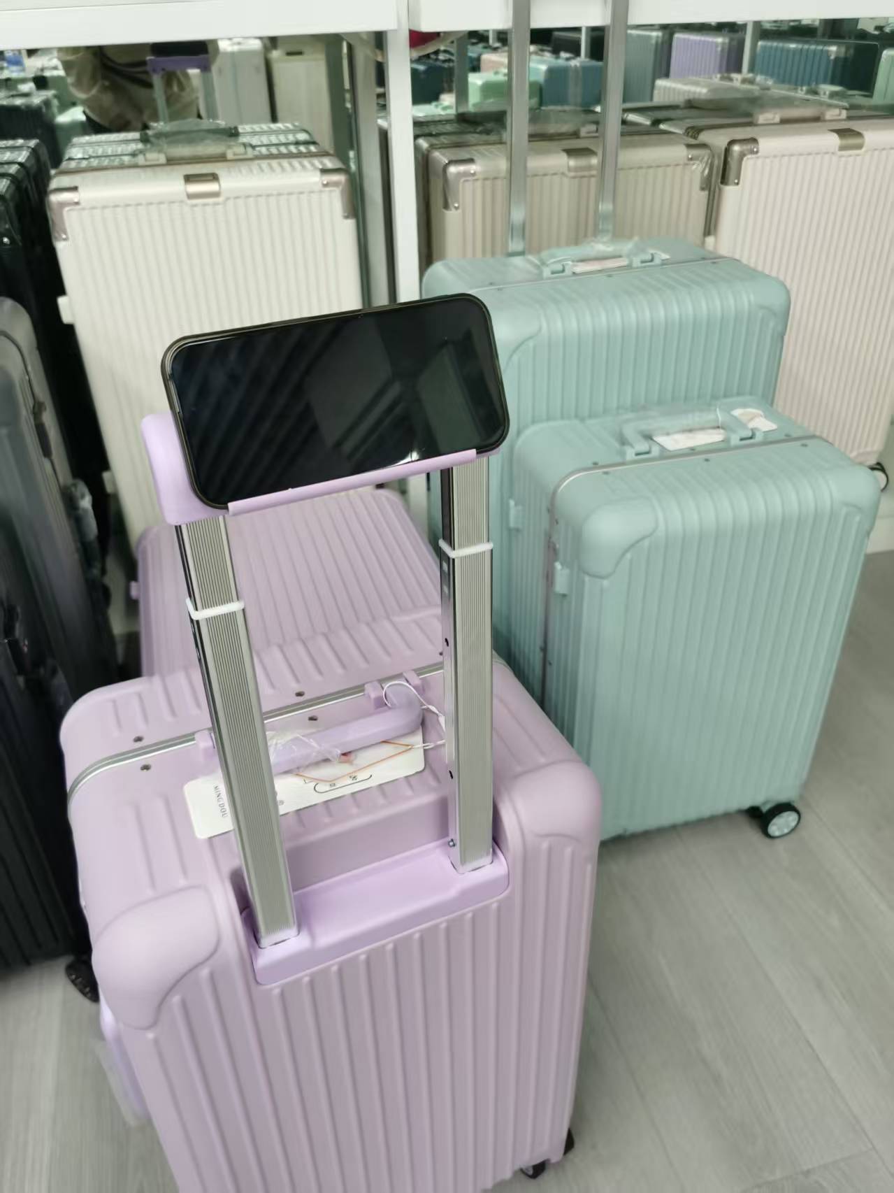 Extra-large capacity luggage, female zipper handle case, five-wheeled student combination case, suitcase, travel case, male 2025 Specification image